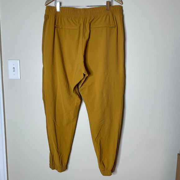 ATHLETA Textured Brooklyn Jogger Golden Yellow Size 16 - Picture 6 of 8